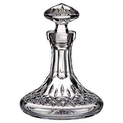 Waterford Lismore Connoisseur Cut Lead Crystal Mini Ship's Decanter